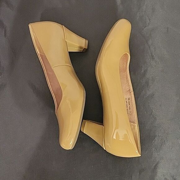 BRAND NEW AEROSOLES LOW BLOCK HEEL ROUND TOE SLIP-ON WOMEN"S SHOE - Picture 5 of 16